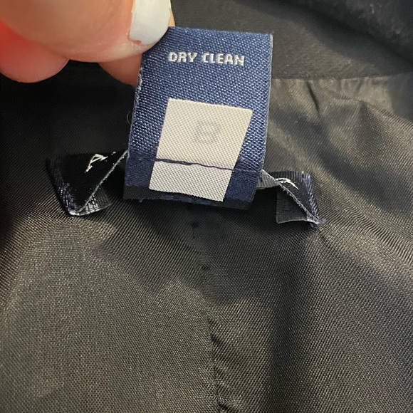 EUC Ann Taylor Blazer Wrap Work Dress Black Sz. 6 - Picture 5 of 6